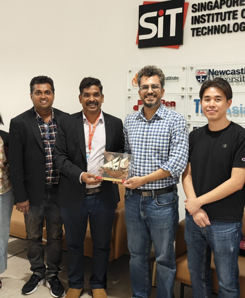 NIT Calicut Delegation's Visit to Newcastle University in Singapore