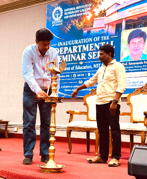 Department of Education, NIT Calicut, Inaugurates Departmental Seminar Series