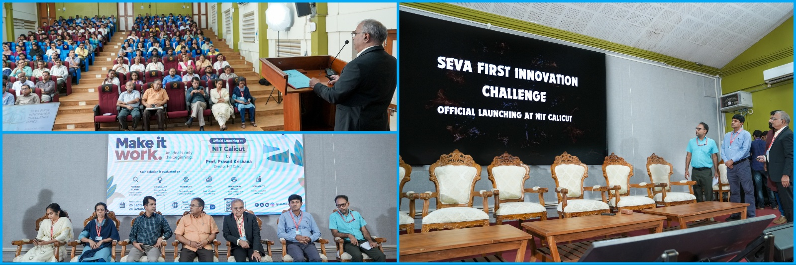 Seva First Innovation Challenge Launched at NIT Calicut
