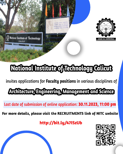  Faculty Recruitment - November 2023
