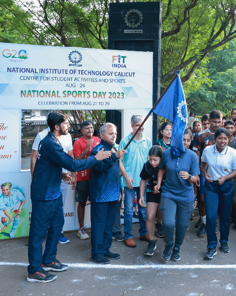 NITC has kick-started sports week celebrations on the campus to celebrate National Sports Day